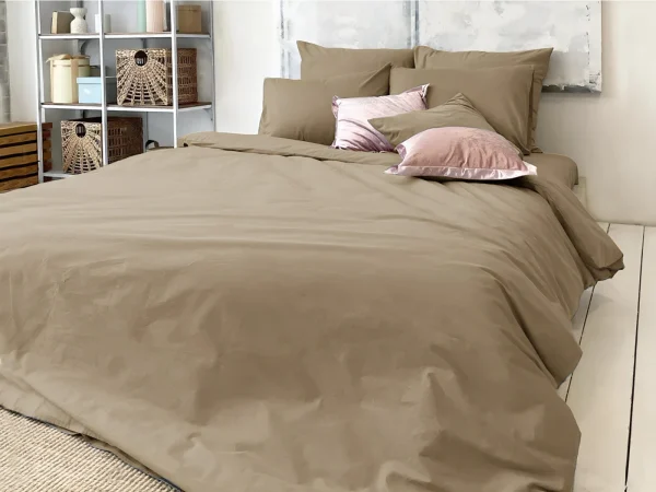 Простыня на резинке Plain Collection бежевый — изображение 3