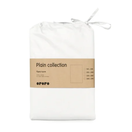 Простыня Plain Collection