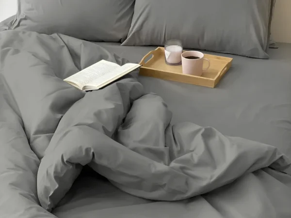 Простыня Plain Collection серый — изображение 4