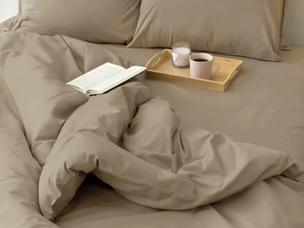 Простыня Plain Collection бежевый — изображение 4