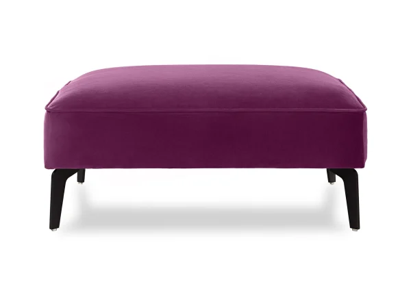 Пуф Amsterdam черный, фиолетовый — изображение 2