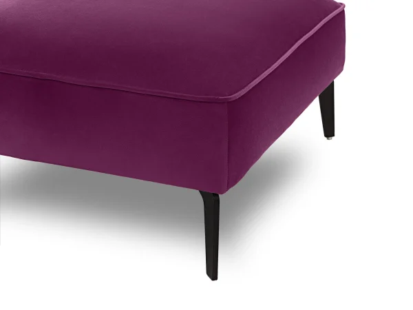 Пуф Amsterdam черный, фиолетовый — изображение 5