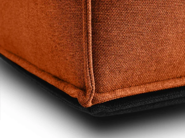 Пуф Asti оранжевый, черный — изображение 3