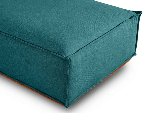 Пуф Asti оранжевый, бирюзовый — изображение 4