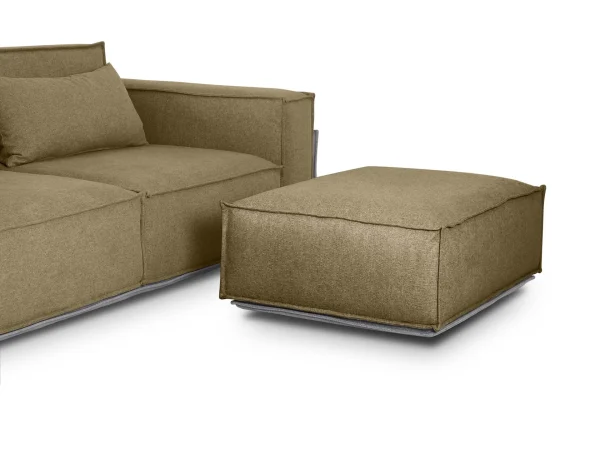 Пуф Asti серый, светло-коричневый — изображение 5