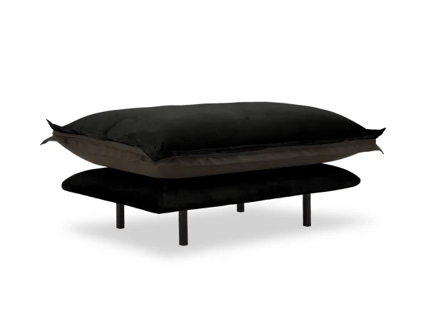 Пуф Barcelona коричневый, черный — изображение 2