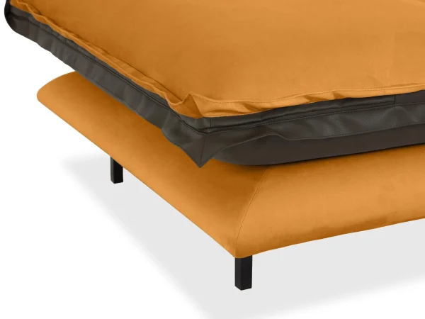 Пуф Barcelona коричневый, оранжевый — изображение 3