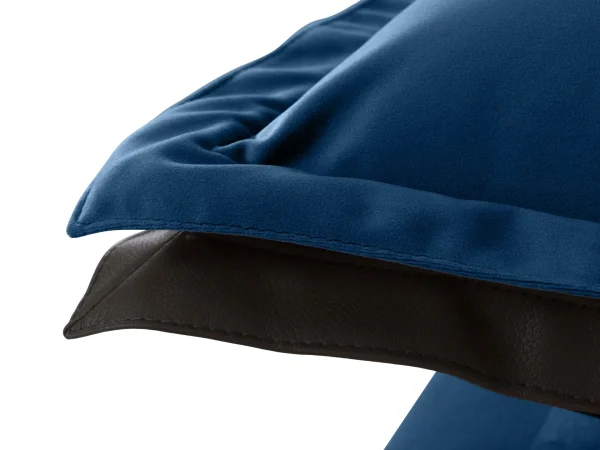 Пуф Barcelona коричневый, синий — изображение 4