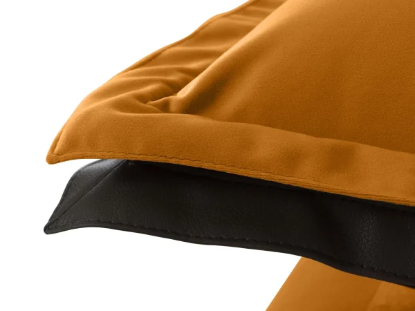 Пуф Barcelona коричневый, оранжевый — изображение 4