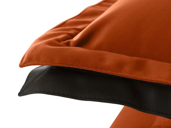 Пуф Barcelona коричневый, красный — изображение 4