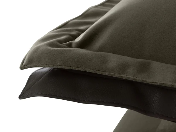 Пуф Barcelona темно-серый, коричневый — изображение 4