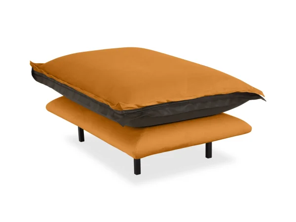 Пуф Barcelona коричневый, оранжевый — изображение 5