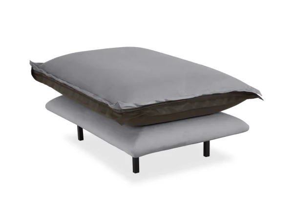 Пуф Barcelona коричневый, серый — изображение 5