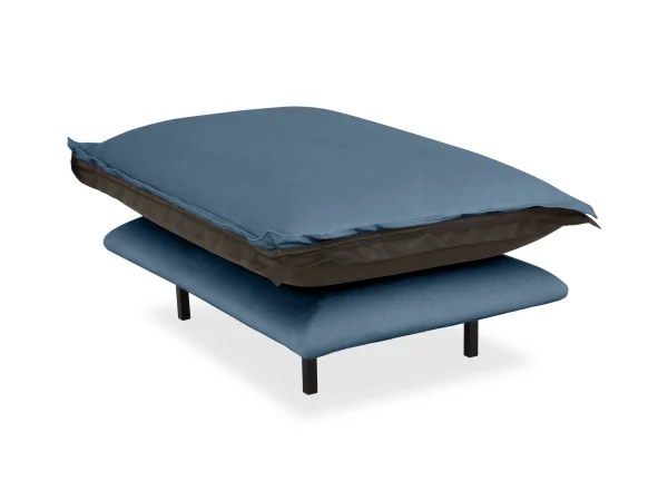 Пуф Barcelona коричневый, голубой — изображение 5