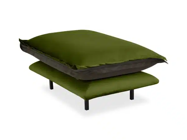 Пуф Barcelona коричневый, зеленый — изображение 5