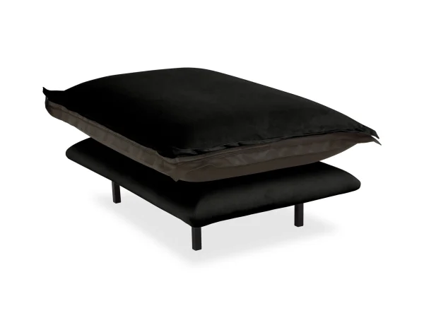 Пуф Barcelona коричневый, черный — изображение 5