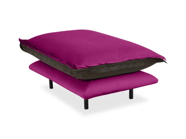 Пуф Barcelona коричневый, фиолетовый — изображение 5