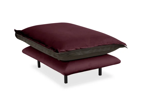 puf-barcelona-4 Пуф Barcelona коричневый, бордовый — изображение 5