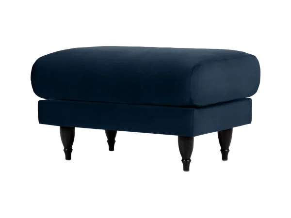 Пуф Italia синий, белый — изображение 2