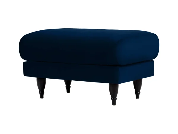 Пуф Italia синий, белый — изображение 2