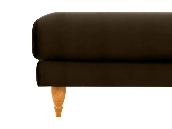 Пуф Italia темно-коричневый — изображение 3