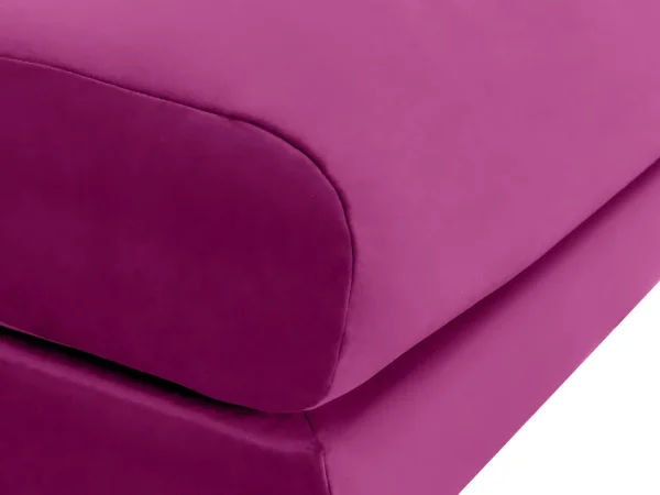 Пуф Italia черный, фиолетовый — изображение 4