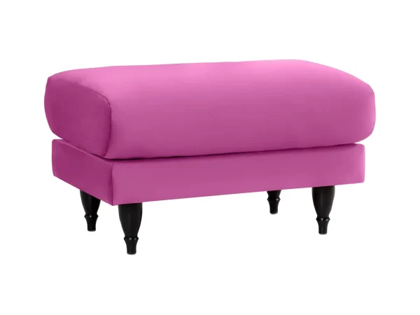 Пуф Italia черный, фиолетовый — изображение 5