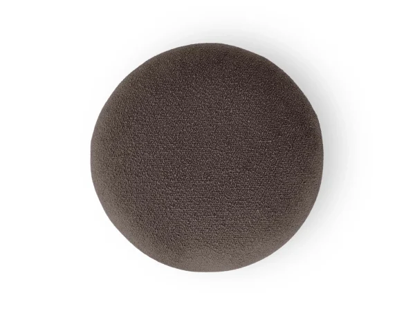 Пуф круглый Fabro коричневый — изображение 4