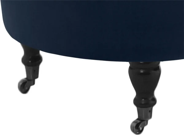 Пуф Meggi белый, синий — изображение 3