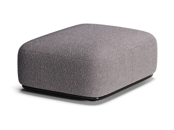 Пуф прямоугольный Fabro темно-серый — изображение 2