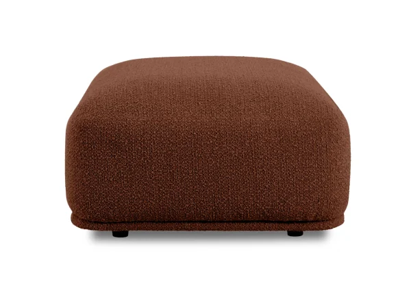 Пуф прямоугольный Fabro терракотовый — изображение 3