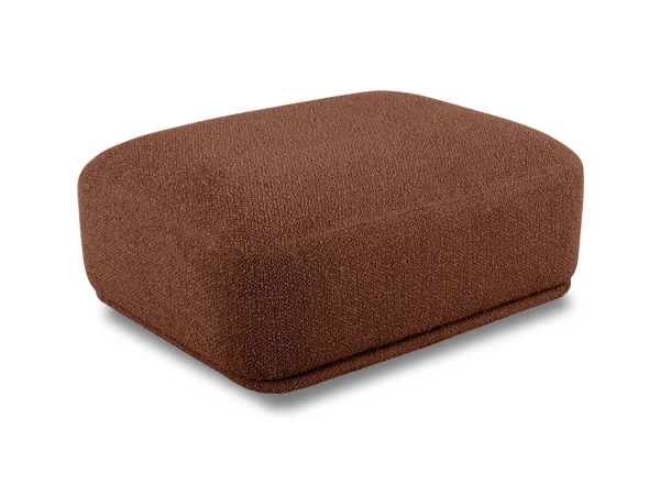 Пуф прямоугольный Fabro терракотовый — изображение 4