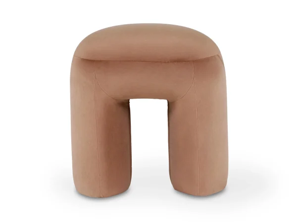 Пуф Shaggy коричневый — изображение 2