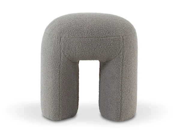 Пуф Shaggy серый — изображение 2