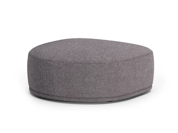 Пуф торцевой Fabro темно-серый — изображение 2