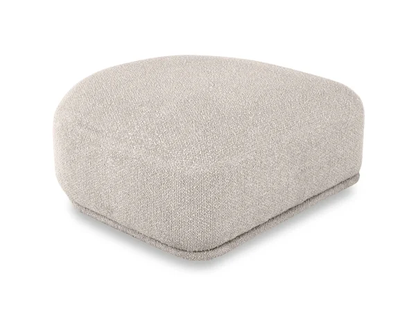 Пуф торцевой Fabro бежевый — изображение 4