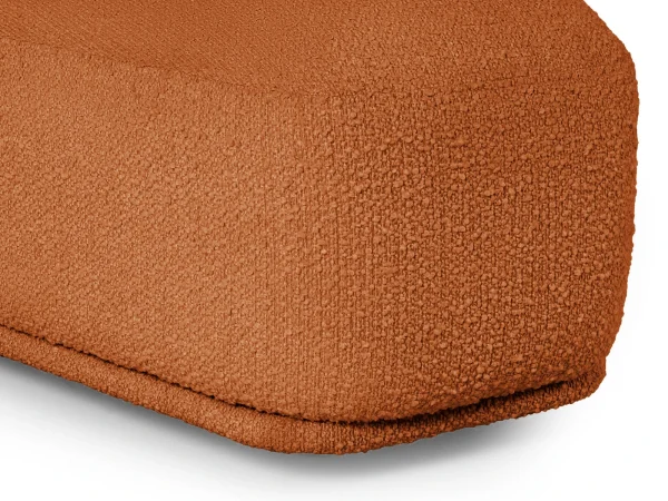 Пуф-трапеция Fabro терракотовый — изображение 4