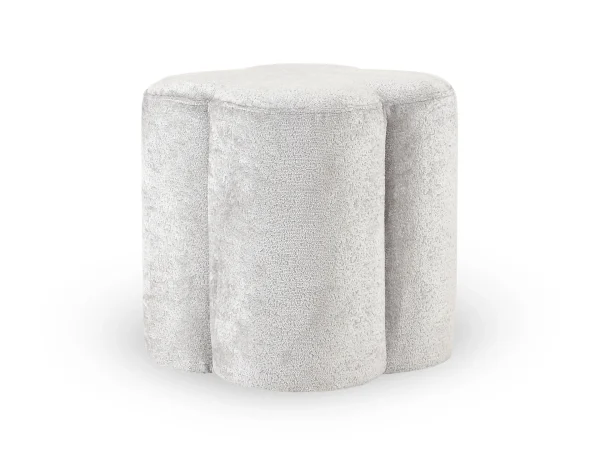 Пуфик Quatrefoil серый — изображение 2