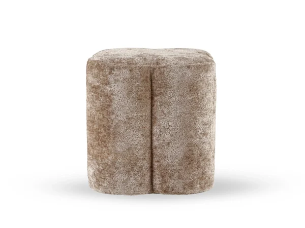 Пуфик Quatrefoil бежевый — изображение 3