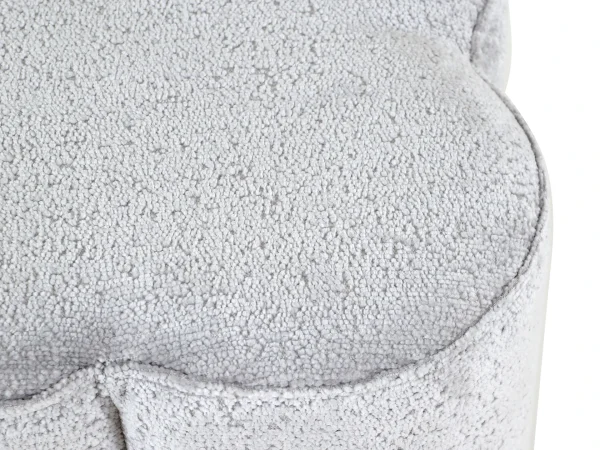 Пуфик Quatrefoil серый — изображение 4