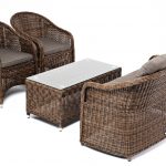 "Равенна" лаунж-зона из искусственного ротанга