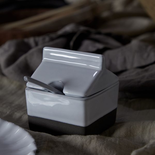 Сахарница с ложкой white 1DIXS01-WHI(1DIXS01-02621Y) — изображение 2