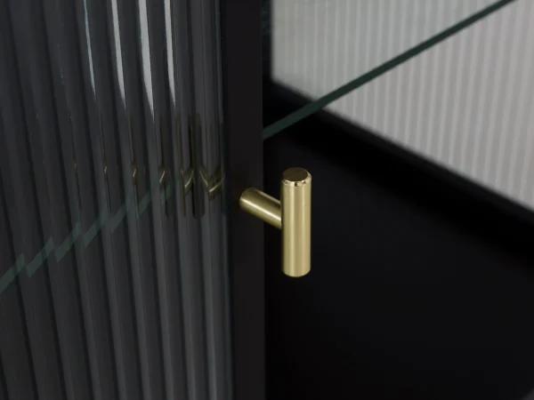 Сервант 2-х дверный The One черный — изображение 5