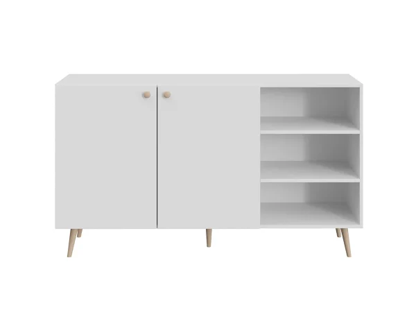 Сервант большой Rili белый — изображение 2