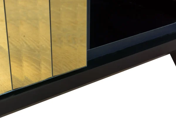 Сервант Dante малый черный, золотистый — изображение 4