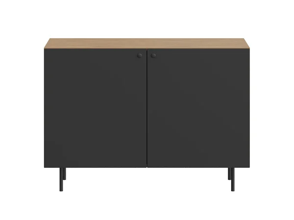 Сервант Frida черный, робиния брэнсон — изображение 2