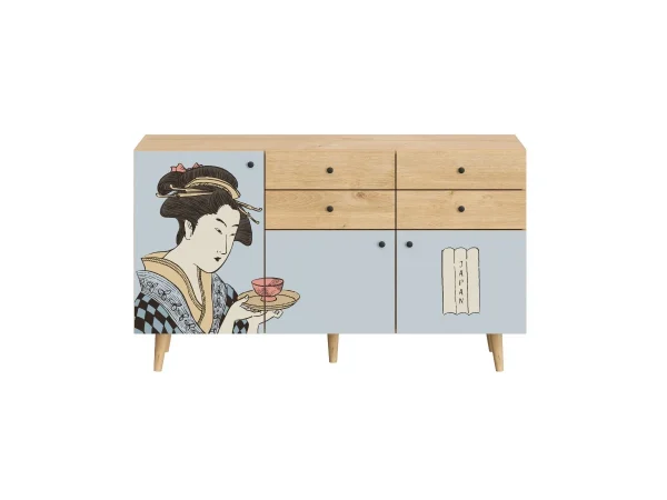 Сервант Frida с принтом, робиния брэнсон — изображение 2