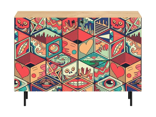 Сервант Frida робиния брэнсон, с принтом — изображение 2