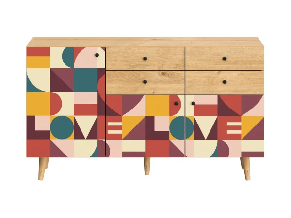 Сервант Frida с принтом, робиния брэнсон — изображение 2