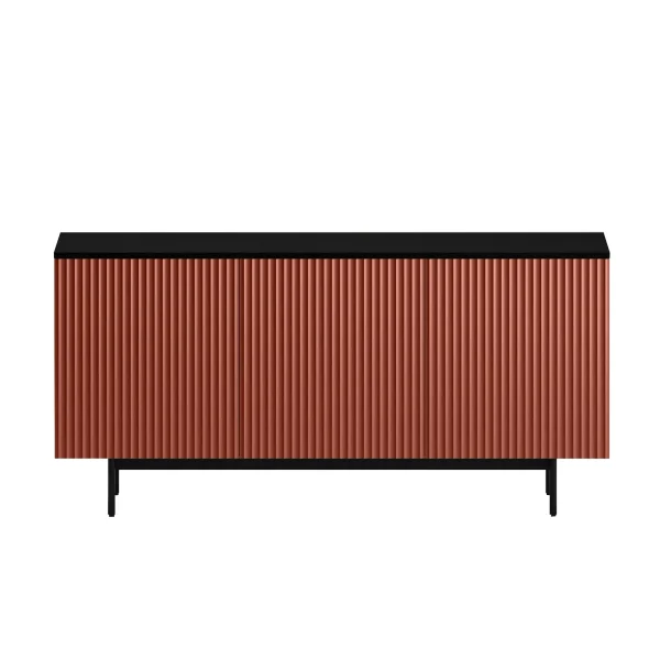 Сервант Mikko 3х-дверный терракотовый — изображение 2